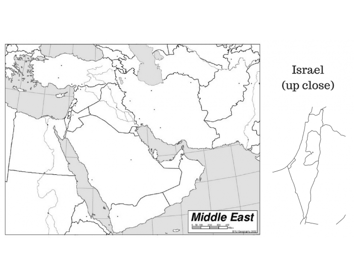 Map of the Middle East Quiz