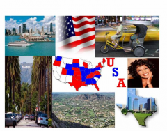 USA - The five biggest cities