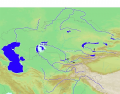 Rivers and Waterbodies of Central Asia