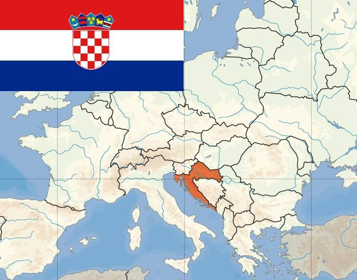Neighbors Of Croatia Printable Worksheet
