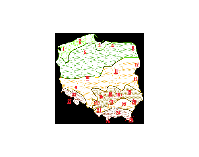 Sprawdzian Klasa 5 Mapa Polski Quiz