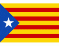 Flag Of Catalonia : The Estelada (Sepatarist Flag)