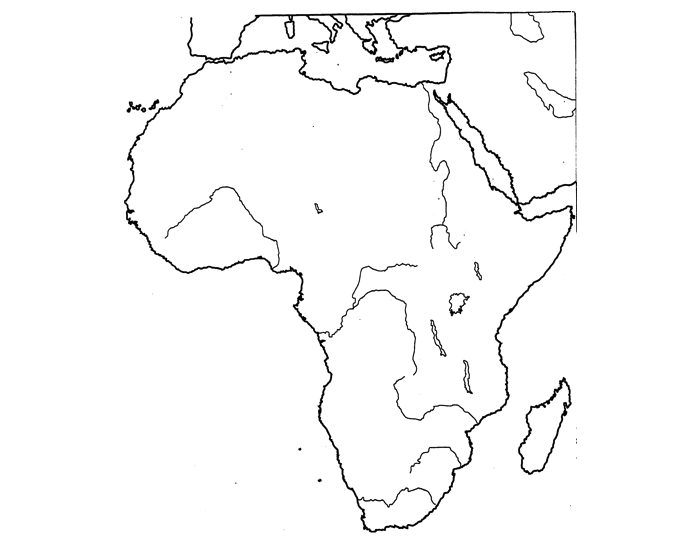 Africa Physical Map LASA Quiz africa-physical-map-lasa-quiz