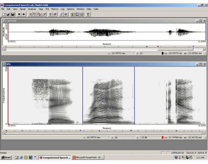 Spectrogram R Studio /r/ on the Spectrogram Quiz