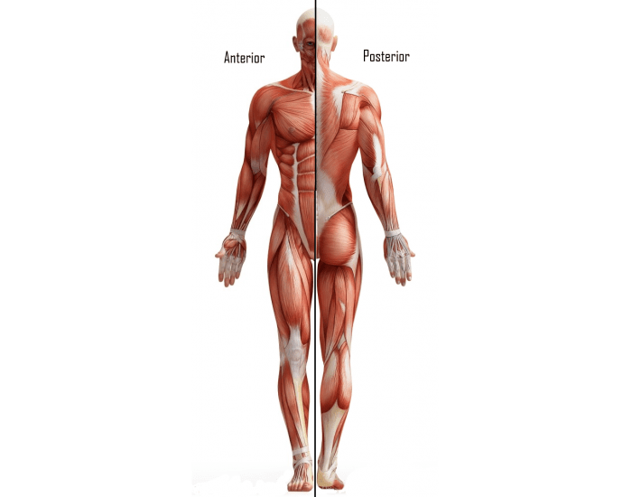 anterior muscles unlabeled