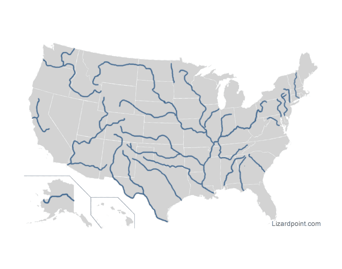 Major Us Rivers Quiz 6146