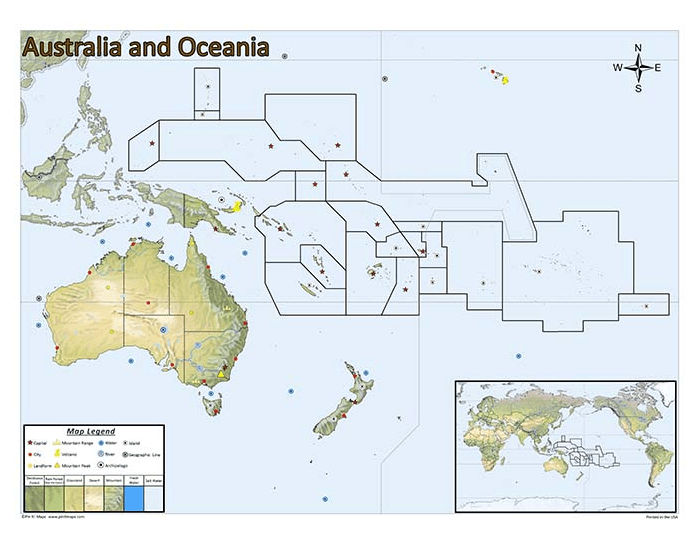 Countries And Territories Of Oceania Quiz countries-and-territories-of-oceania-quiz