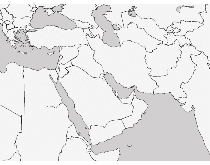Middle East Map Review Quiz