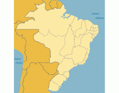 Brazil in 1822 - Brasil em 1822