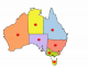 Australia; States, a Territory and their Capitals