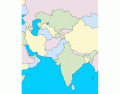 South/Central Asia Political Map Test