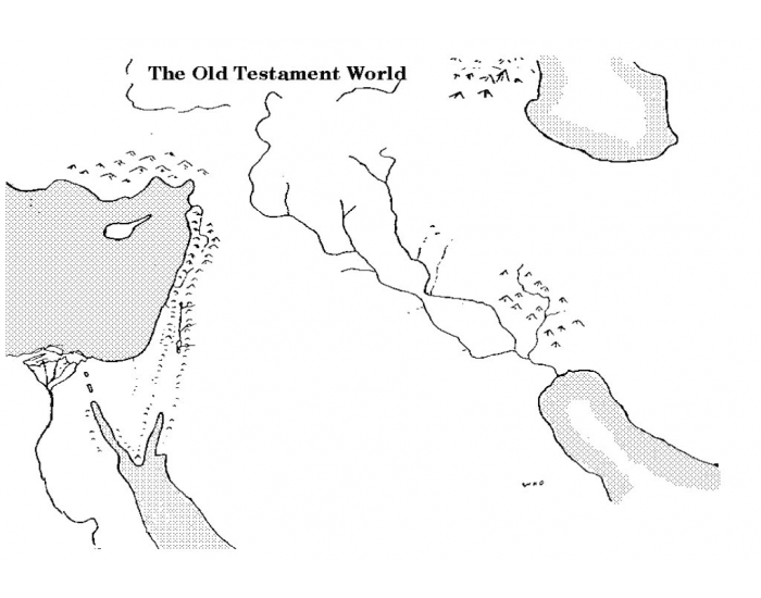Old Testament Map Full Quiz
