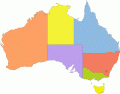 States and Territories of Australia - A Shape Game