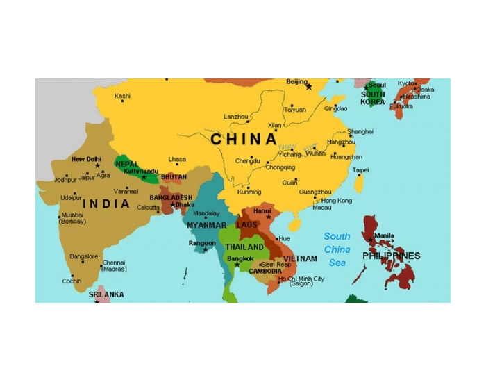 east asian countries and capitals