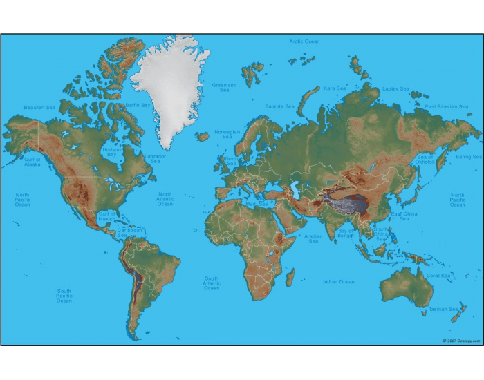 World Map Ractice World Map Practice Global History and Geography Quiz