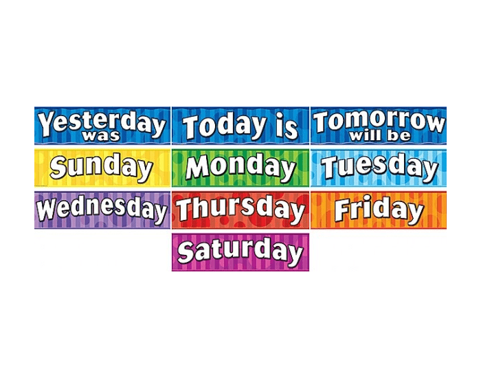 D As De La Semana Printable Worksheet