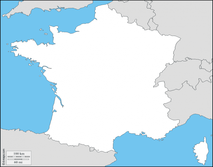 France Bodies Of Water Map Quiz