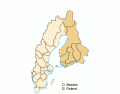 Historical Provinces of Sweden and Finland