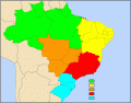 Region-Country Borders: Brazil
