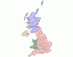 Region-Country Borders : United Kingdom