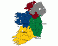 Region-Country Borders : Ireland