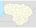Region-Country Borders : Lithuania