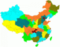 Region-Country Borders : China
