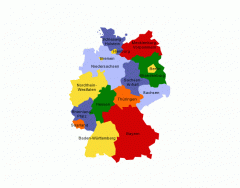 Deutschland: Bundesländer und seine Hauptstädte