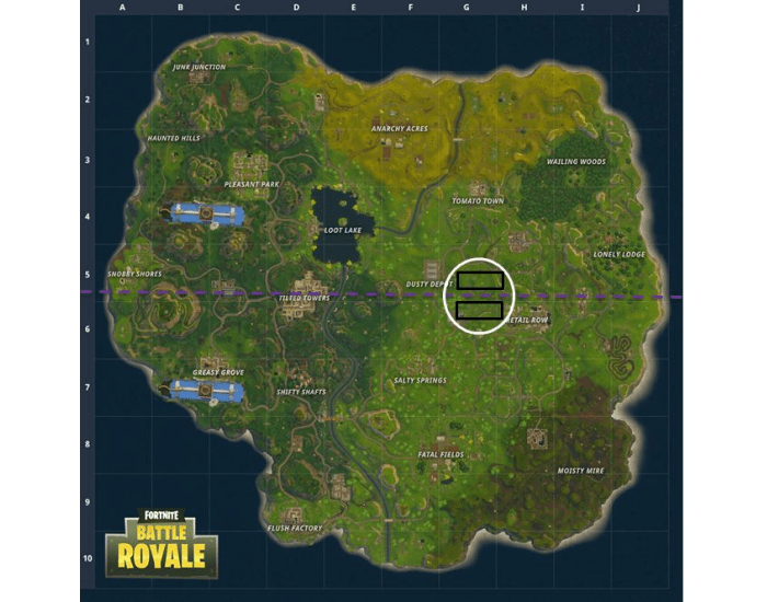 Fortnite Map Quiz