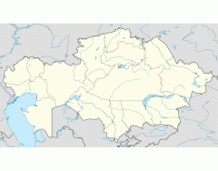 Region-Country Borders : Kazakhstan