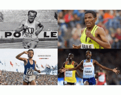 Olympic Male Gold Medalists in 10,000 metres 1948-