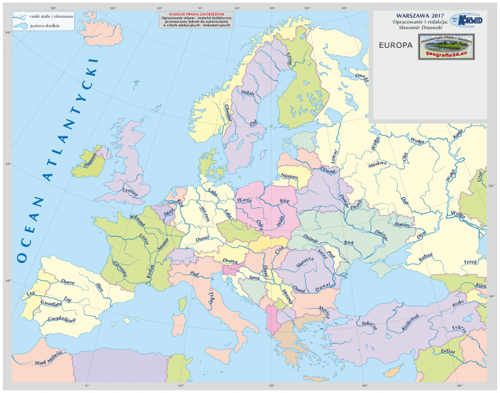 Jeziora Europy Quiz