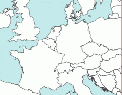 Countries surrounding Germany 