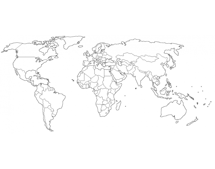 Module 6 Map of World Quiz