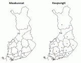 Suomen maakunnat ja kaupungit — Quiz Statistics