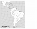 Latin America Physical Map