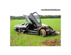 Wrecked Exotic Car