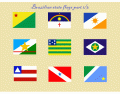 Brazilian state flags part 1/3
