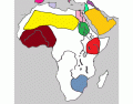 Parts of Africa