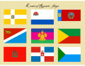 Krais of Russia flags (English)