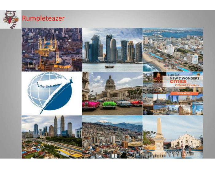 World Cities: New7Wonders Cities Quiz
