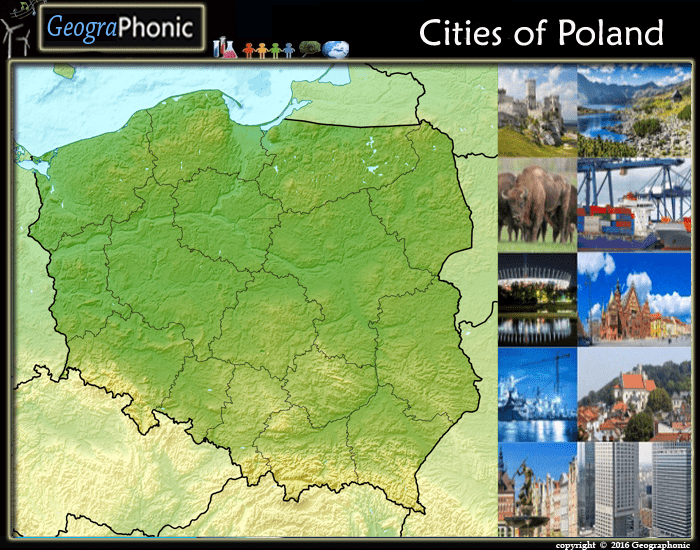 Miasta Polska Sprawdzian Z Geografii