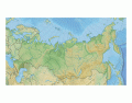 Russia: Mountain ranges (English)