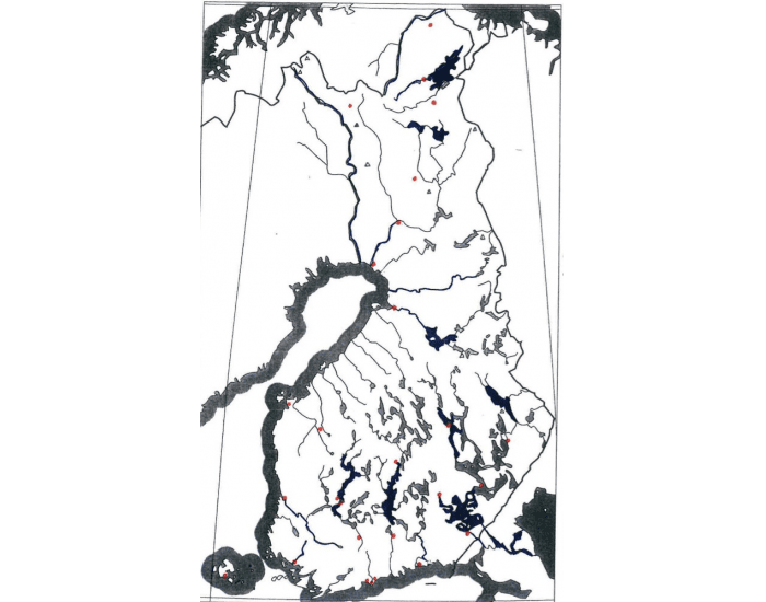 Suomi - järvet ja joet Quiz