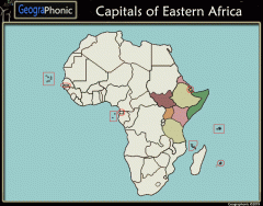 Capitals of Eastern Africa