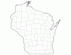 Wisconsin County Map Quiz