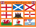 Countries of the United Kingdom - flags
