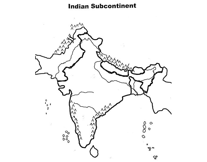 Indian Subcontinent physical features Quiz