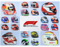 The F1 field helmets in 2019