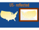 The US- reflected